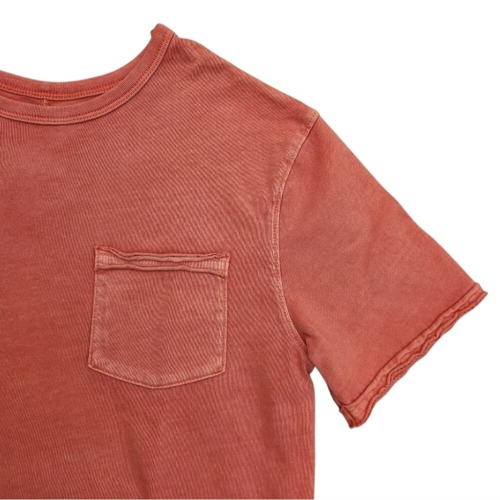 Cat & Jack Kids Boy Short-Sleeved T-Shirt Crew Neck And Chest Pocket Size M 8/10 - Picture 3 of 10